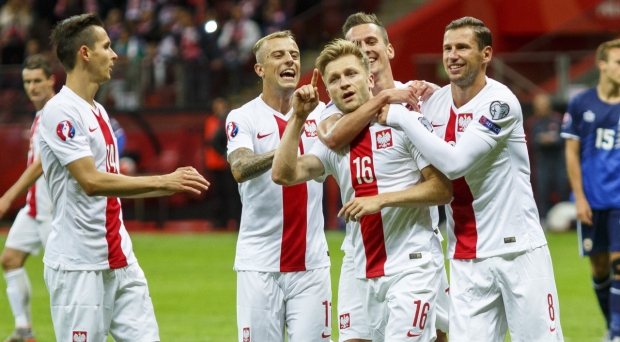 Polska gromi Gibraltar! Dublet Lewandowskiego, Milika i Grosickiego