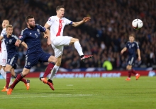 Poland drew with Scotland