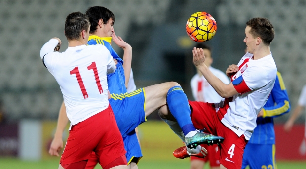 U-21: Przegrana Polski z reprezentacją Ukrainy U-20