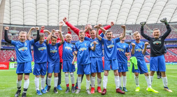 Przez 4 kolejne lata Tymbark sponsorem Turnieju „Z Podwórka na Stadion o Puchar Tymbarku”