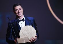 Robert Lewandowski came second in the Golden Ball Awards!